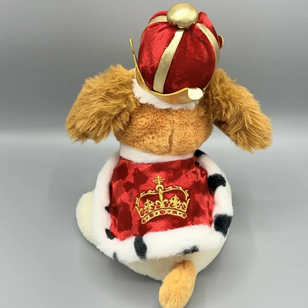 Keel Toys King Charles Spaniel Dog Plush Stuffed Toy Cape & Crown 9.5